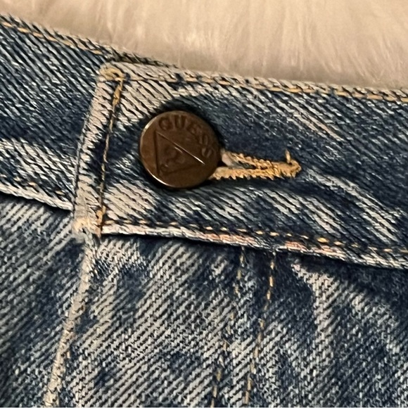 Vintage Guess denim jean skirt - Picture 5 of 7